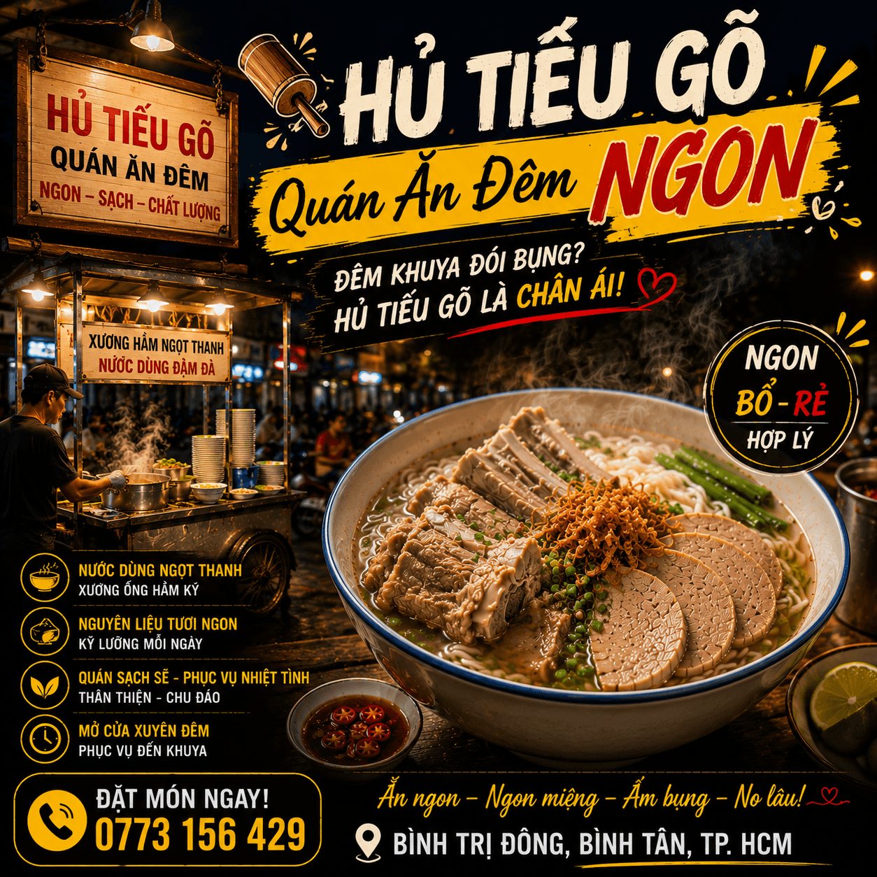 quán ăn đêm ngon